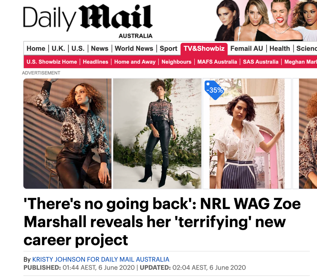 DAILY MAIL - There's no going back